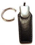 Tri Leather Keychain
