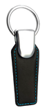 Tri Leather Keychain