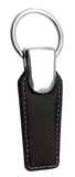 Tri Leather Keychain