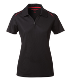 Coal Harbour Contrast Inset Polo - Ladies