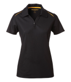 Coal Harbour Contrast Inset Polo - Ladies