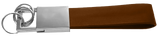 Leather Tab Keychain