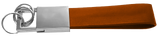 Leather Tab Keychain