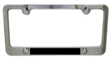 Chrome License Plate Frames - Pewter Graphics Custom Promotional Products