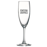 Champagne Flute - Pewter Graphics Custom Promotional Products