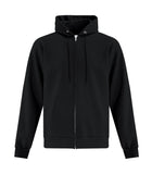 Zip Up Hoodie - Pewter Graphics Custom Promotional Products