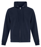 Zip Up Hoodie - Pewter Graphics Custom Promotional Products
