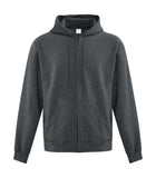 Zip Up Hoodie - Pewter Graphics Custom Promotional Products