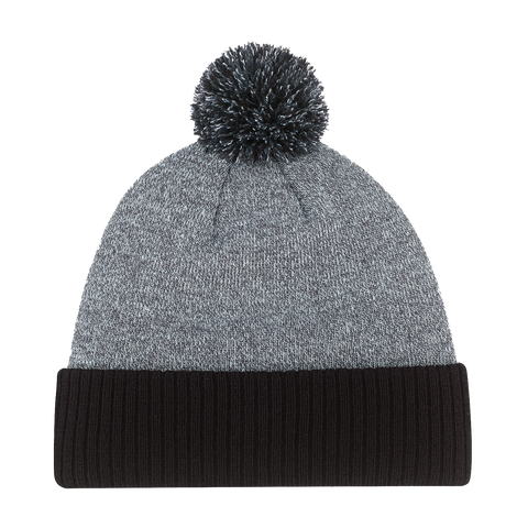 Pom Pom Beanie - Heather