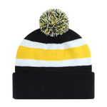 Pom Pom Beanie - Stripe