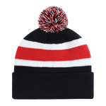 Pom Pom Beanie - Stripe