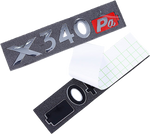 3D Chrome Sticker