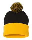 Pom Pom Beanie - Solid