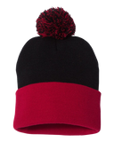 Pom Pom Beanie - Solid