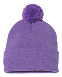 Pom Pom Beanie - Solid