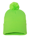 Pom Pom Beanie - Solid