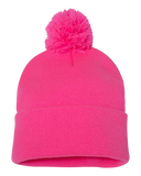 Pom Pom Beanie - Solid