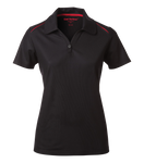 Coal Harbour Contrast Inset Polo - Ladies