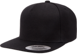 5 Panel Snapback - Pewter Graphics Custom Promotional Products