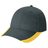 Double Contrast Hat - Pewter Graphics Custom Promotional Products