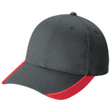 Double Contrast Hat - Pewter Graphics Custom Promotional Products