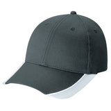 Double Contrast Hat - Pewter Graphics Custom Promotional Products