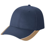 Double Contrast Hat - Pewter Graphics Custom Promotional Products