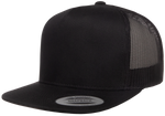 Flat Brim Trucker - Pewter Graphics Custom Promotional Products