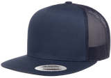 Flat Brim Trucker - Pewter Graphics Custom Promotional Products