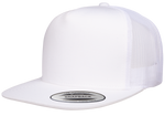 Flat Brim Trucker - Pewter Graphics Custom Promotional Products