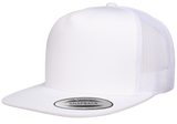 Flat Brim Trucker - Pewter Graphics Custom Promotional Products