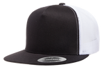 Flat Brim Trucker - Pewter Graphics Custom Promotional Products