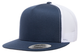 Flat Brim Trucker - Pewter Graphics Custom Promotional Products