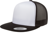 Flat Brim Trucker - Pewter Graphics Custom Promotional Products