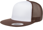 Flat Brim Trucker - Pewter Graphics Custom Promotional Products