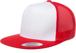 Flat Brim Trucker - Pewter Graphics Custom Promotional Products