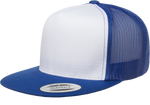 Flat Brim Trucker - Pewter Graphics Custom Promotional Products