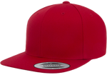 6 Panel Premium Snapback - Pewter Graphics Custom Promotional Products