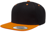 6 Panel Premium Snapback - Pewter Graphics Custom Promotional Products