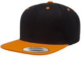 6 Panel Premium Snapback - Pewter Graphics Custom Promotional Products