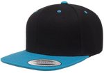 6 Panel Premium Snapback - Pewter Graphics Custom Promotional Products