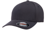 3D Hexagon Knit Jersey Cap - Pewter Graphics Custom Promotional Products
