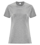 Everyday Cotton Tee - Ladies - Pewter Graphics Custom Promotional Products