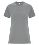 Everyday Cotton Tee - Ladies - Pewter Graphics Custom Promotional Products