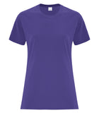 Everyday Cotton Tee - Ladies - Pewter Graphics Custom Promotional Products