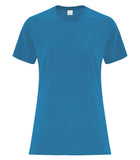 Everyday Cotton Tee - Ladies - Pewter Graphics Custom Promotional Products