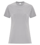 Everyday Cotton Tee - Ladies - Pewter Graphics Custom Promotional Products