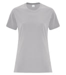 Everyday Cotton Tee - Ladies - Pewter Graphics Custom Promotional Products