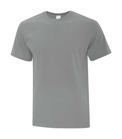 Everyday Cotton Tee – Pewter Graphics