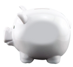 Piggy Bank - Pewter Graphics Custom Promotional Products